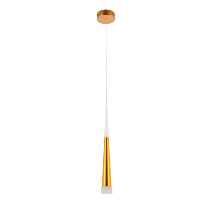  Светильник подвесной Orpelo золотого цвета - купить Подвесные светильники по цене 3830.0