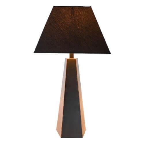 Настольная лампа Yessin коричневого цвета - купить Настольные лампы по цене 17110.0