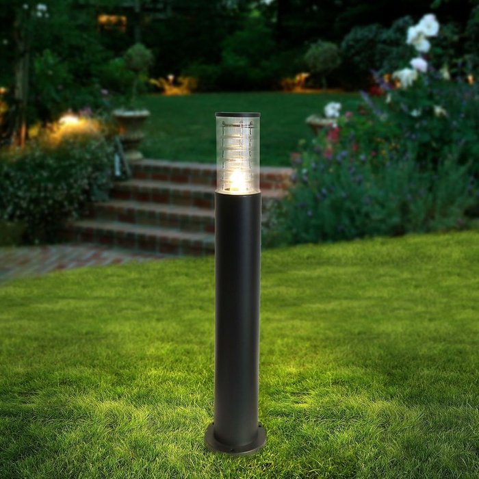Ландшафтный светильник Techno черный  - купить Наземные светильники по цене 6340.0