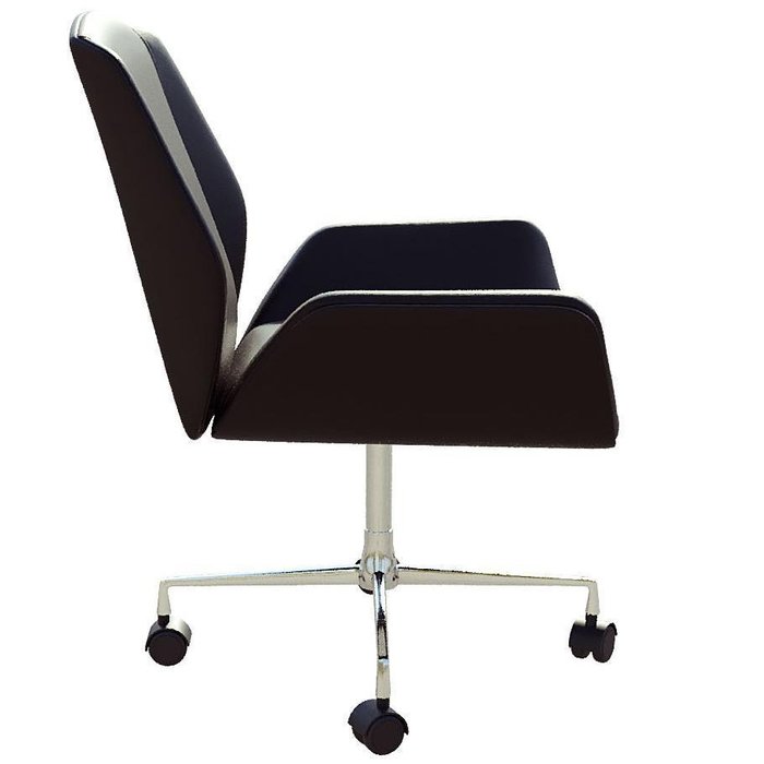 Кресло для посетителей Авиатор черного цвета - купить Офисные кресла по цене 36750.0