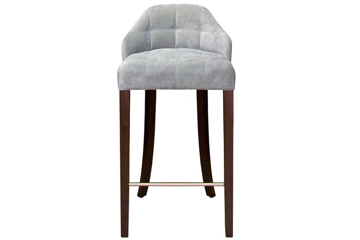 Барный стул Prado серого цвета - купить Барные стулья по цене 26000.0