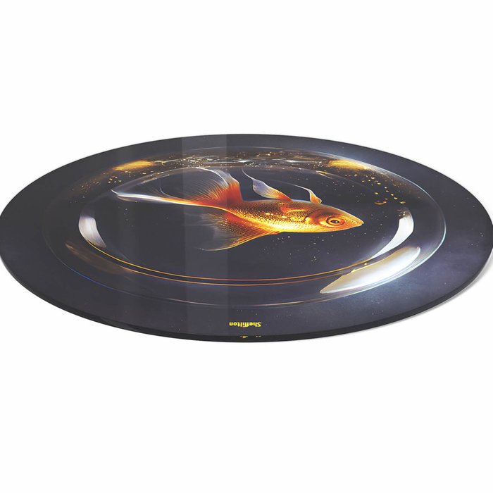 Стол обеденный Cosmic черно-золотого цвета - купить Обеденные столы по цене 30470.0