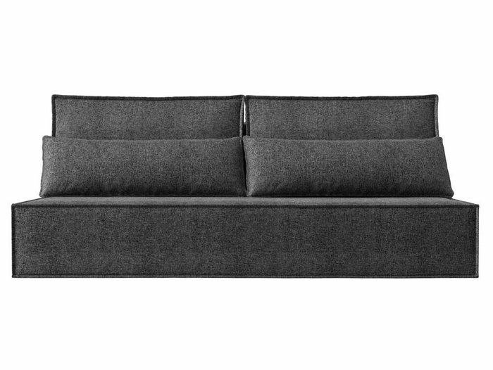 Прямой диван-кровать Фабио Лайт серого цвета - купить Прямые диваны по цене 25999.0