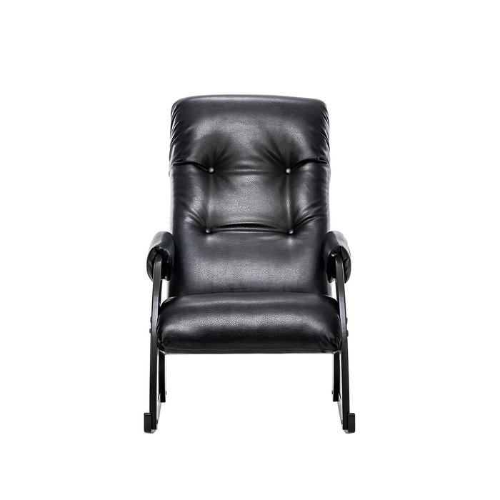 Кресло-качалка Модель 67 венге/ Vegas Lite Black  - купить Интерьерные кресла по цене 13258.0