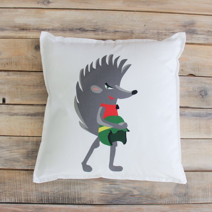 Подушка Faster the Hedgehog из 100% хлопка Подушка Faster the Hedgehog из 100% хлопка