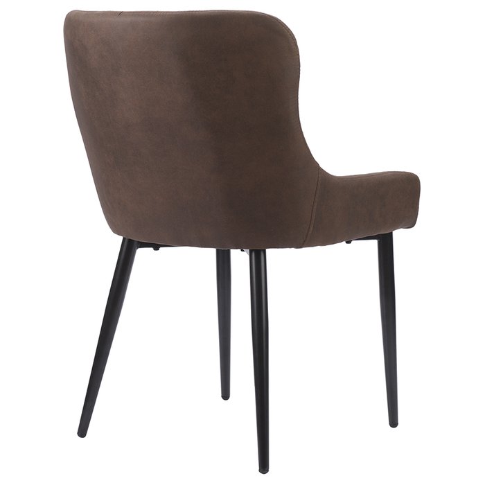 Стул Calvin темно-коричневого цвета - лучшие Обеденные стулья в INMYROOM