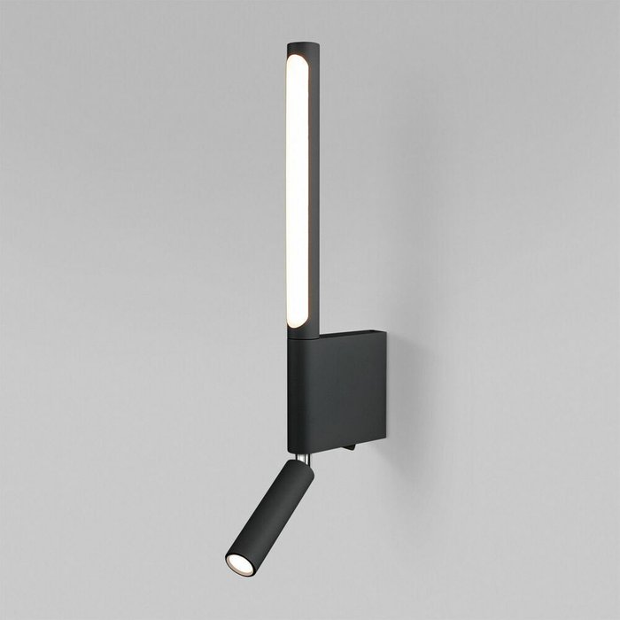 Настенный светодиодный светильник Sarca черного цвета - купить Бра и настенные светильники по цене 9900.0