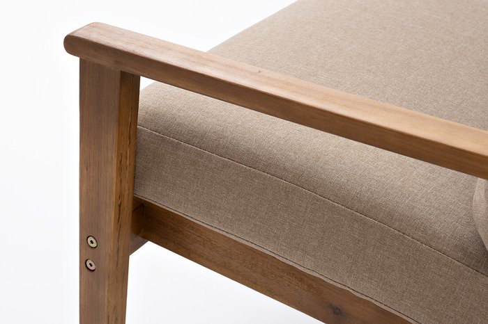 Кресло Mona бежевого цвета - лучшие Садовые кресла в INMYROOM Кресло Mona бежевого цвета - лучшие Садовые кресла в INMYROOM