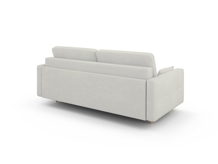 Угловой диван-кровать Берни светло-серого цвета - купить Угловые диваны по цене 106000.0