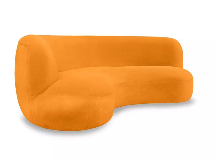 Диван Patti оранжевого цвета - купить Прямые диваны по цене 120420.0