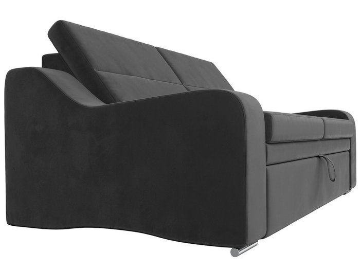 Прямой диван-кровать Медиус серого цвета - лучшие Прямые диваны в INMYROOM