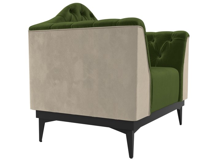 Кресло Флорида бежево-зеленого цвета - лучшие Интерьерные кресла в INMYROOM