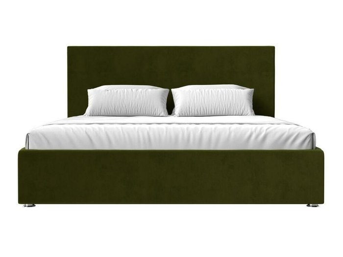 Кровать Кариба 160х200 зеленого цвета с подъемным механизмом  - купить Кровати для спальни по цене 68999.0