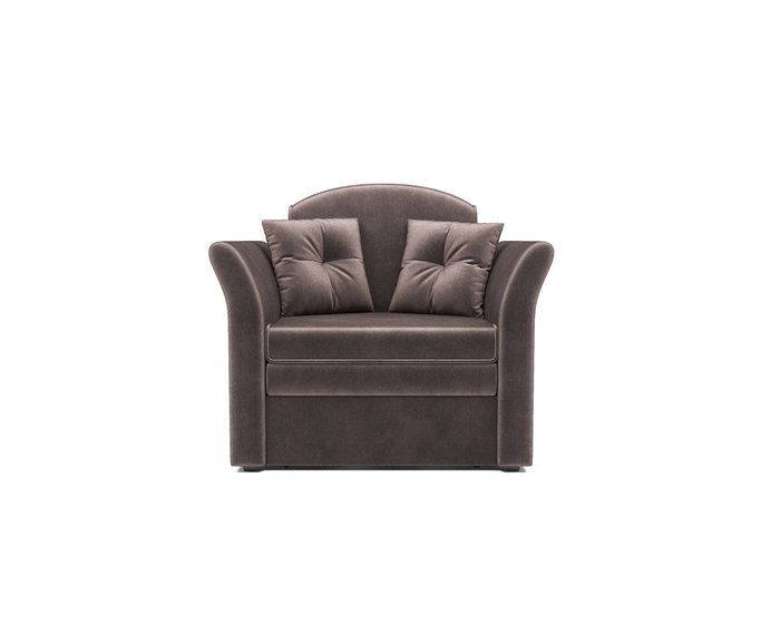 Кресло-кровать Малютка 2 серо-коричневого цвета - купить Интерьерные кресла по цене 20190.0