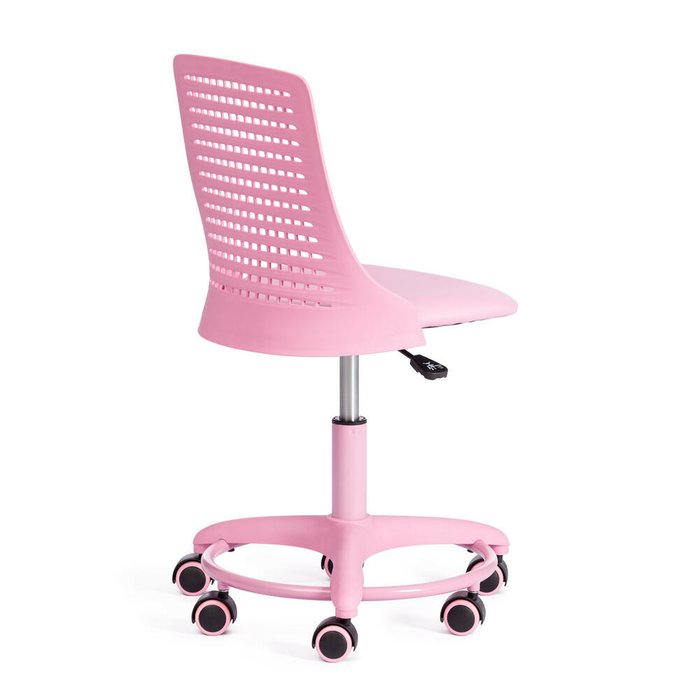 Кресло детское компьютерное Kiddy розового цвета - лучшие Детские стулья в INMYROOM
