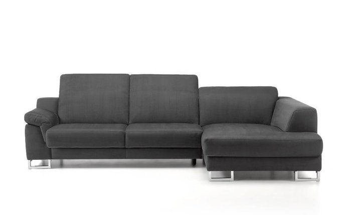 Угловой диван-кровать Apollon темно-серого цвета