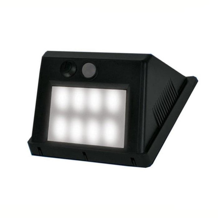 Светильник на солнечных батареях Functional Sensor черного цвета