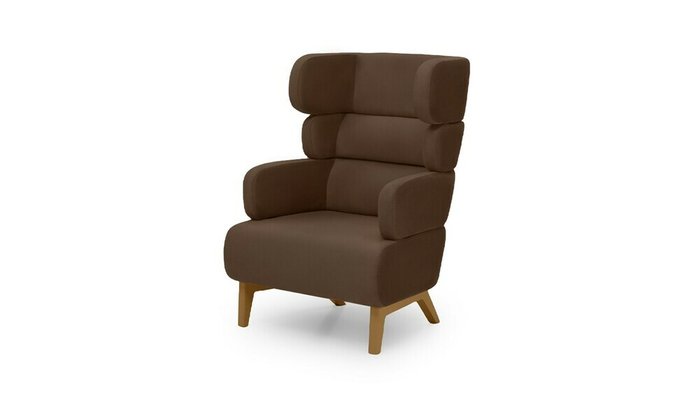 Кресло для отдыха Арт коричневого цвета - лучшие Интерьерные кресла в INMYROOM