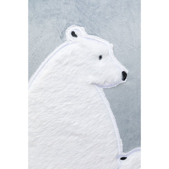 Подушка Polar Bear серого цвета - лучшие Декоративные подушки в INMYROOM