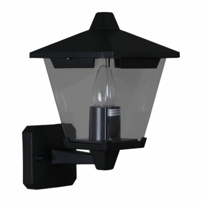 Уличный настенный светильник 08296-9.2-001SJ BK черного цвета - купить Настенные уличные светильники по цене 3140.0