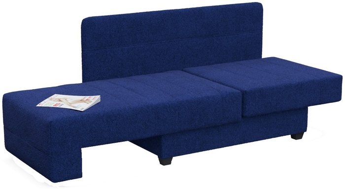 Диван-кровать прямой Корфу NEXT Астра синего цвета - купить Прямые диваны по цене 11590.0