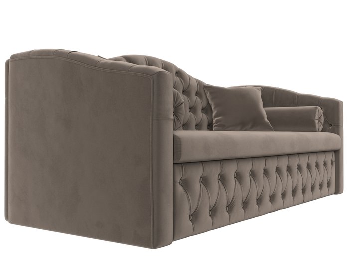 Прямой диван-кровать Мечта коричневого цвета - лучшие Прямые диваны в INMYROOM