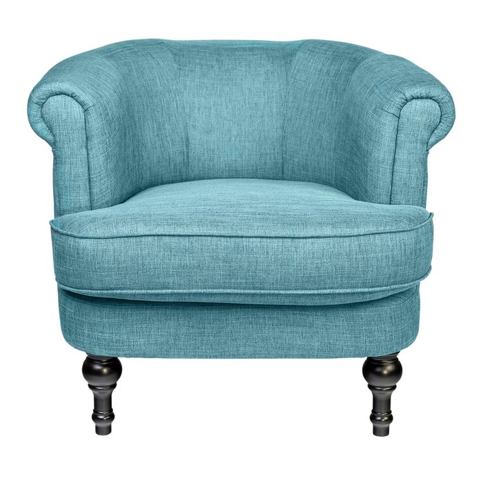 Кресло Charlotte Bronte Голубого цвета