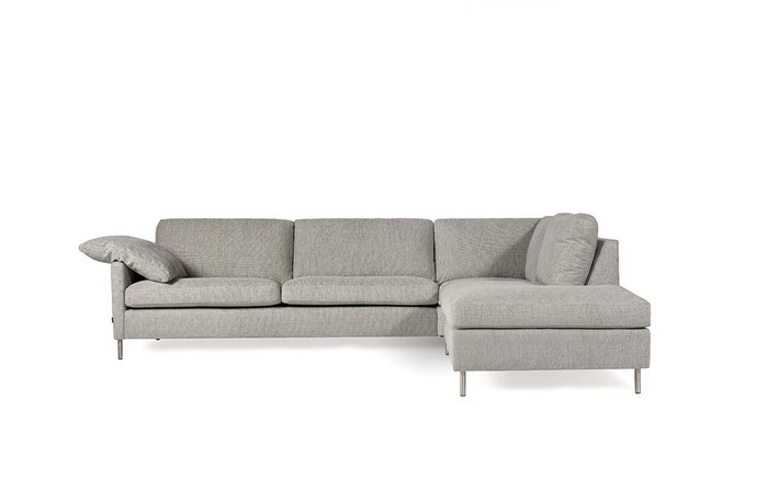 Угловой диван Matera серого цвета