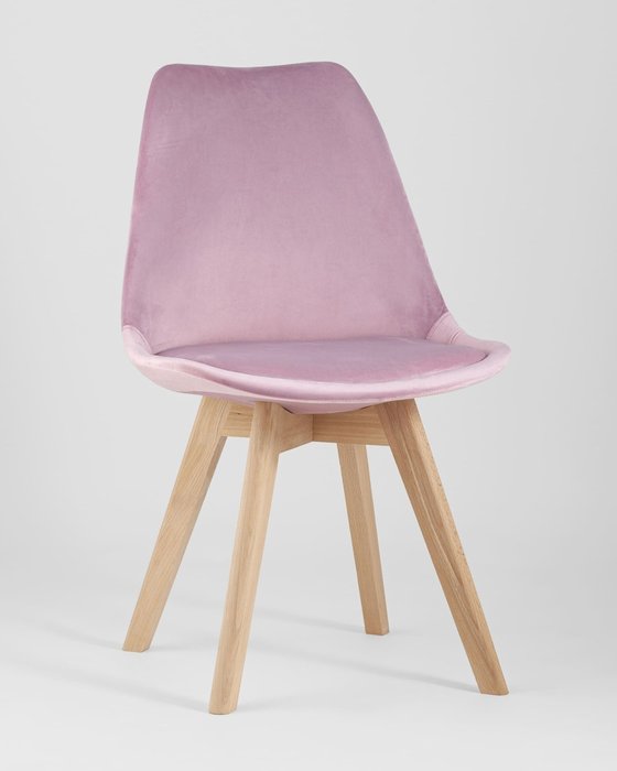 Стул Franfurt розового цвета - купить Обеденные стулья по цене 5990.0