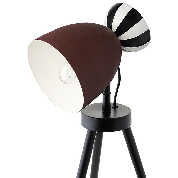 Настольная лампа Anniken черно-сливового цвета - купить Настольные лампы по цене 11900.0
