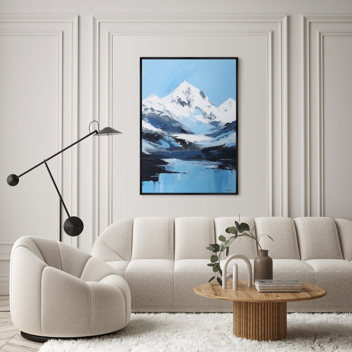 Репродукция картины Landscape collection, The peaks, No 2, 2024г. - лучшие Картины в INMYROOM