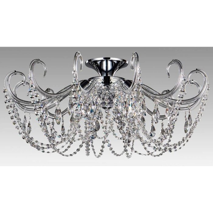 Потолочная люстра Crystal Lux Imperia Imperia PL6 Chrome/Transparente