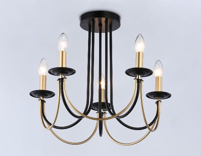 Потолочная люстра Modern TR9621 (металл, цвет черный) - купить Потолочные люстры по цене 8230