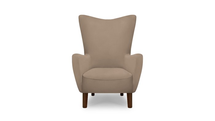 Кресло Лестер светло-коричневого цвета - купить Интерьерные кресла по цене 23500.0