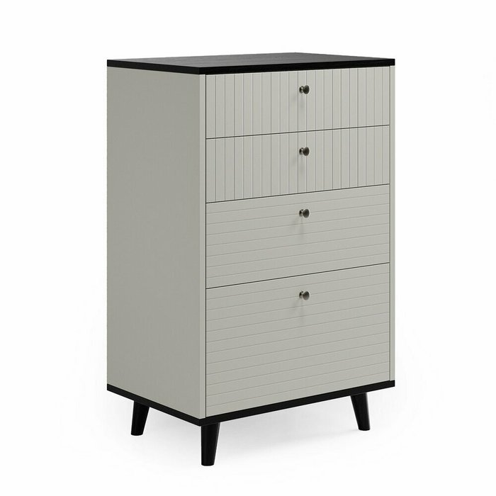 Высокий комод Twin TW020 серого цвета Высокий комод Twin TW020 серого цвета