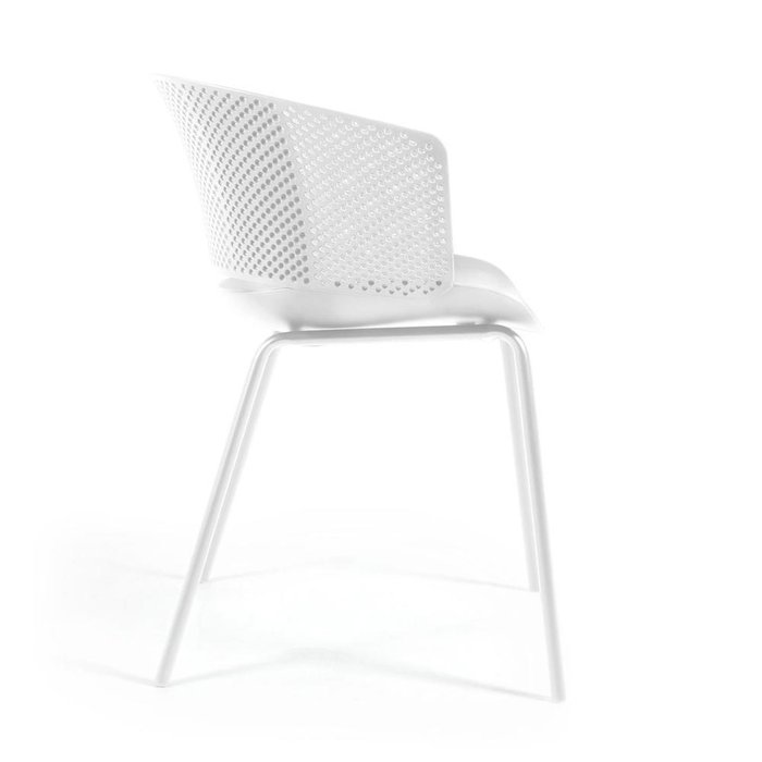 Стул Yeray белого цвета - купить Садовые стулья по цене 16990.0