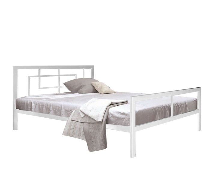Кровать Кантерано 120х200 белого цвета