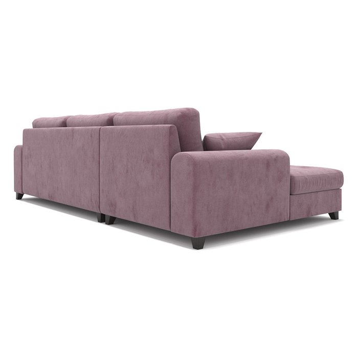 Диван-кровать Vittorio MTR угловой светло-фиолетового цвета - лучшие Угловые диваны в INMYROOM