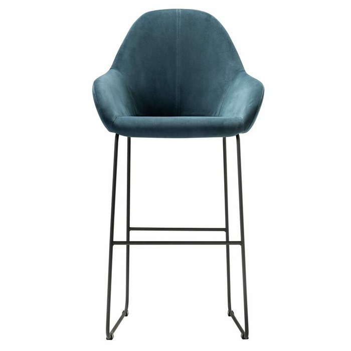 Стул барный Kent синего цвета - купить Барные стулья по цене 12090.0