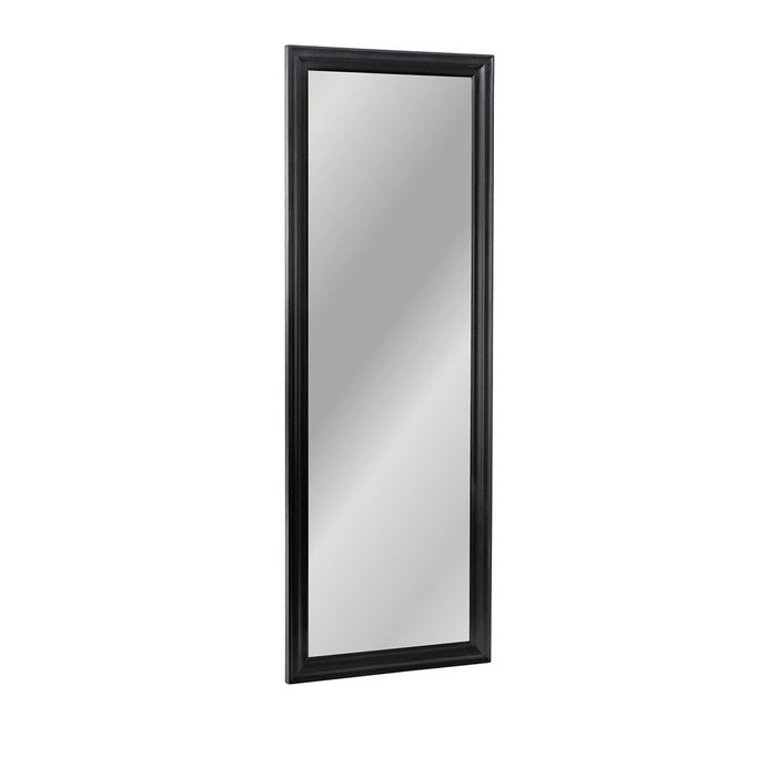 Настенное зеркало Мира 52х140 в раме черного цвета - купить Настенные зеркала по цене 6980.0