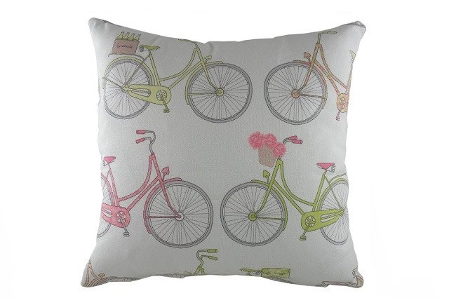 Подушка с принтом Summersdale Bicycle 