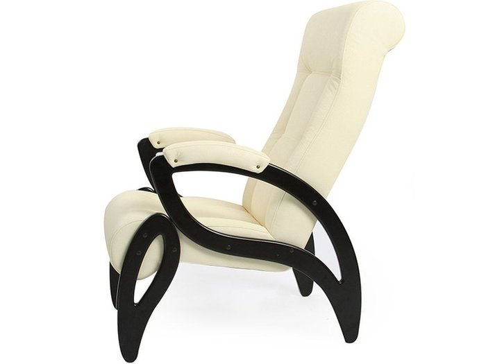 Кресло для отдыха Весна Модель 51 молочного цвета - лучшие Интерьерные кресла в INMYROOM