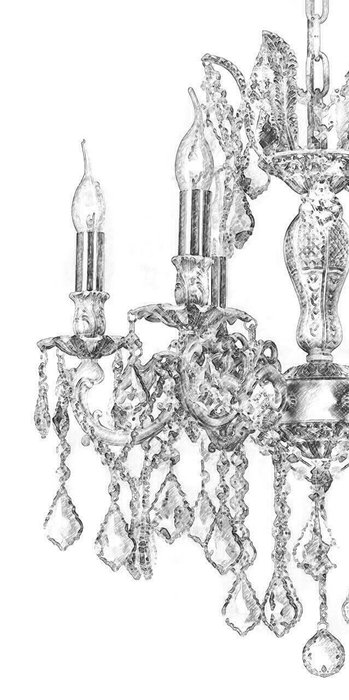 Подвесная люстра Barletta Antique Barletta 122.6 Antique (металл, цвет бронза) - купить Подвесные люстры по цене 90770.0