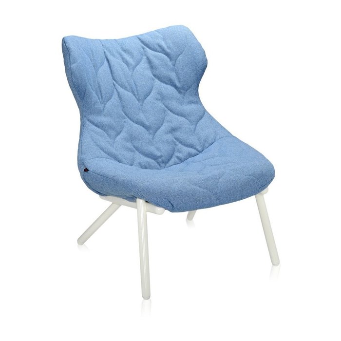 Кресло Foliage голубого цвета