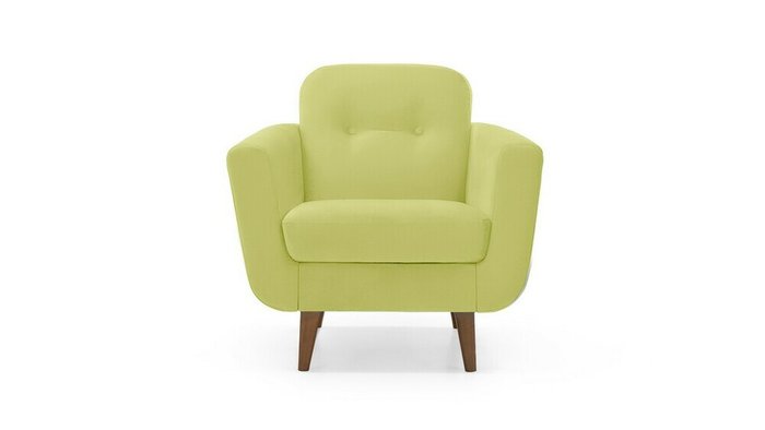 Кресло Дадли горчичного цвета - купить Интерьерные кресла по цене 22500.0