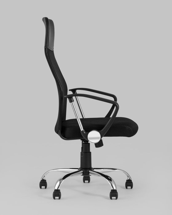 Кресло офисное Top Chairs Benefit черного цвета - лучшие Офисные кресла в INMYROOM
