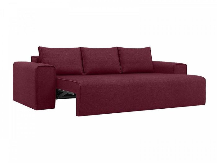 Диван-кровать Bui бордового цвета - лучшие Прямые диваны в INMYROOM