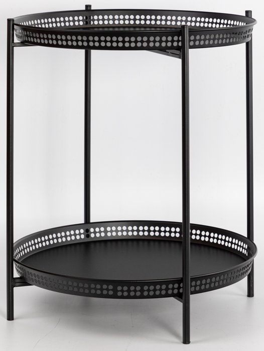 Столик сервировочный черного цвета - купить Сервировочные столики по цене 9020.0