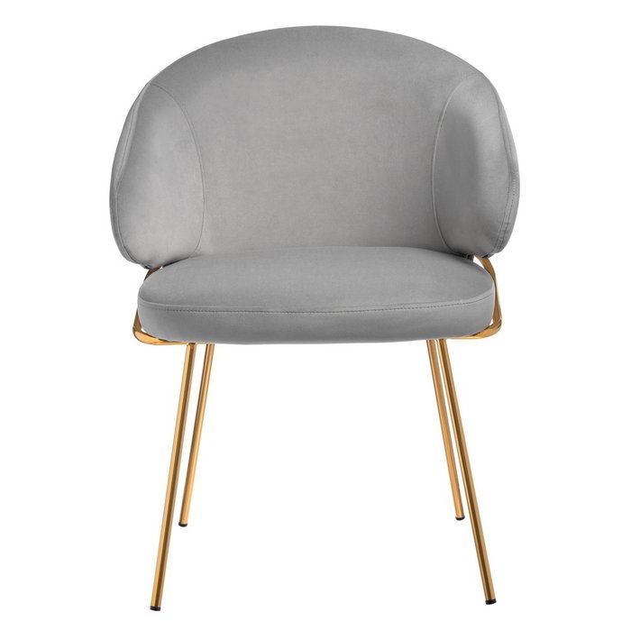 Стул Emil серого цвета - купить Обеденные стулья по цене 23990.0