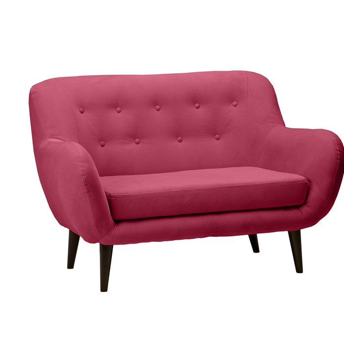 Диван прямой Элефант розового цвета - купить Прямые диваны по цене 22420.0